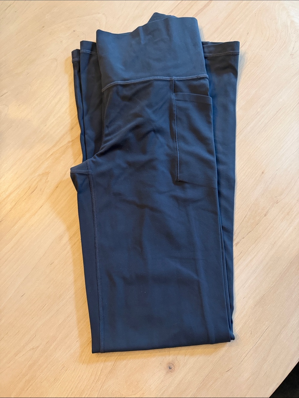 Athleta Grey High-Waist Pocket Leggings